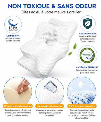 Oreiller Orthopédique ELYRA™